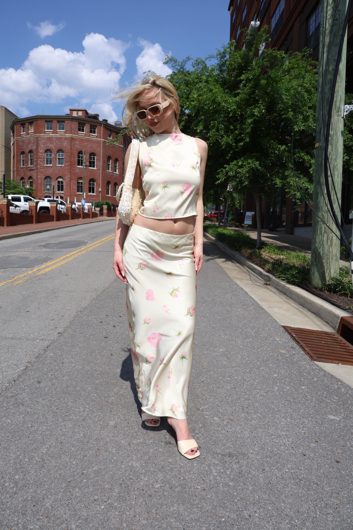 Fleur High-Neck Top