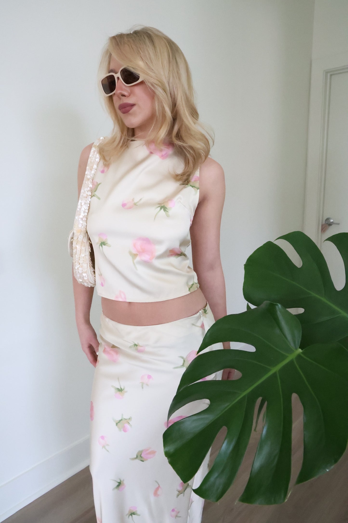 Fleur High-Neck Top