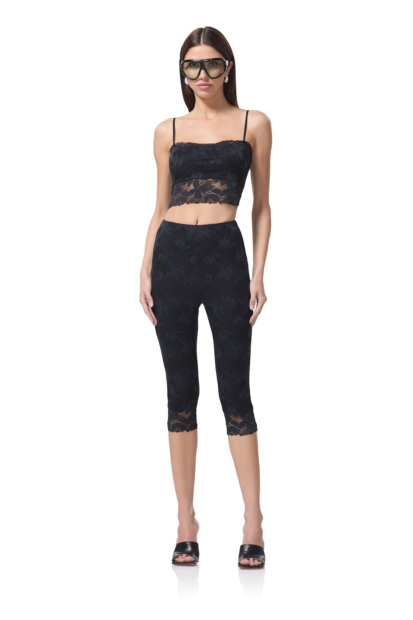 Mikeala Lace Capri