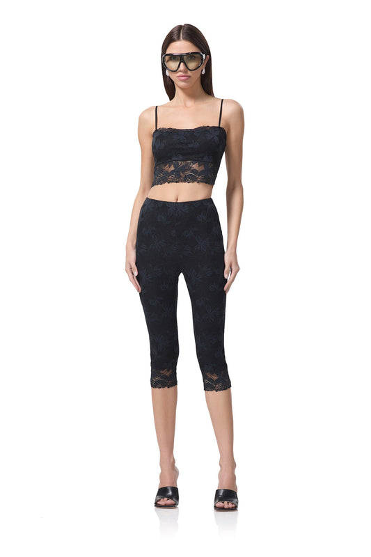Mikeala Lace Capri