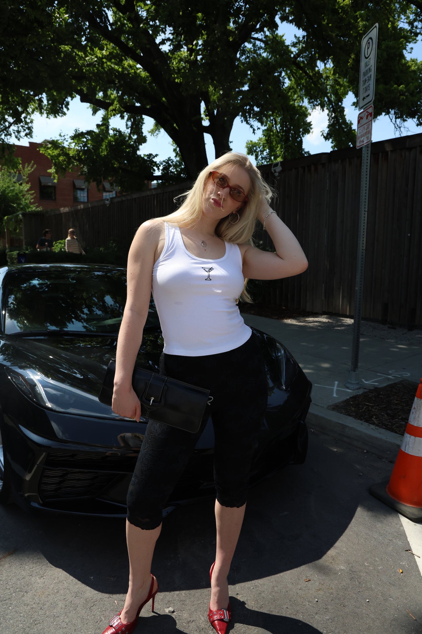Mikeala Lace Capri
