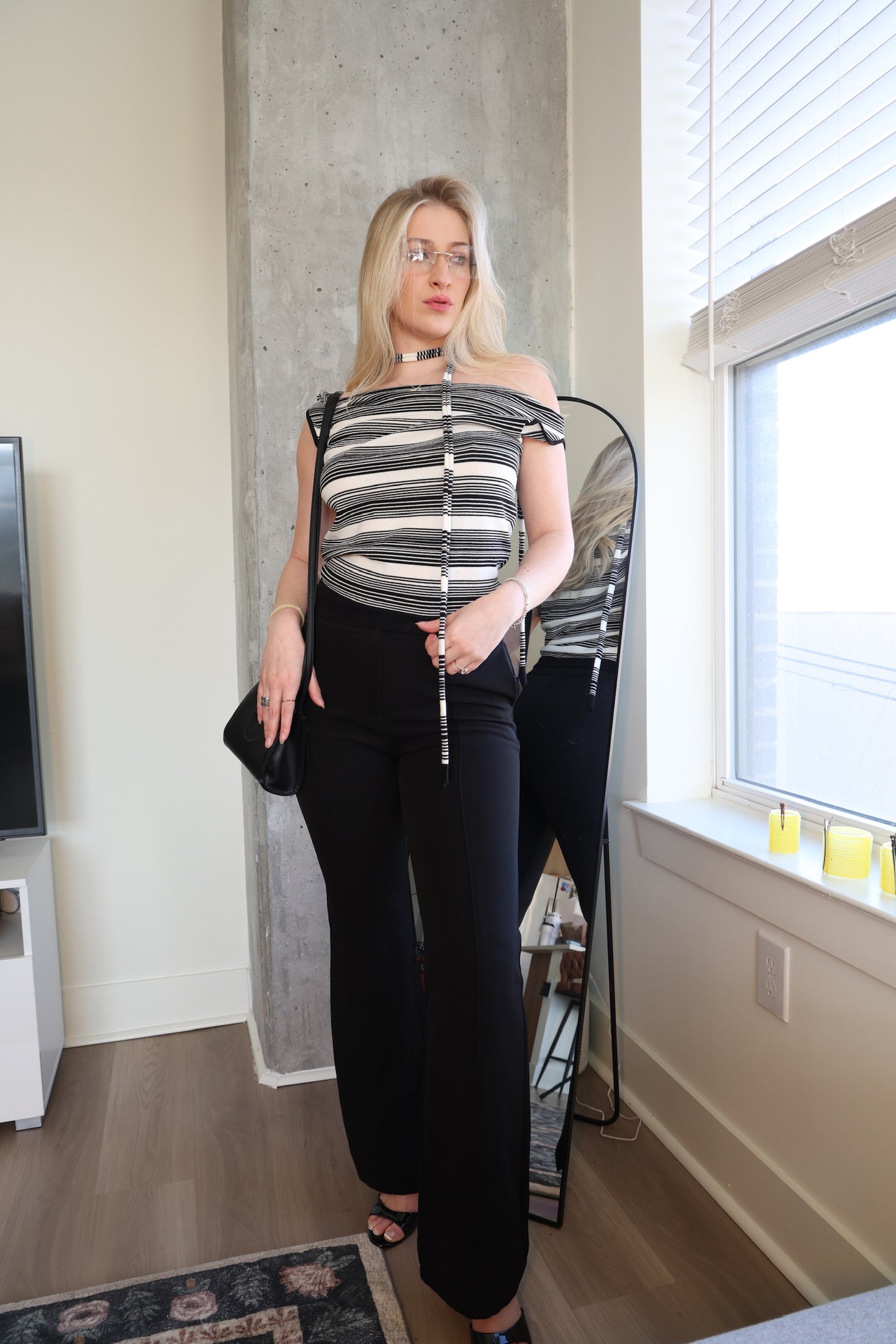 Henrietta Pintuck Trousers