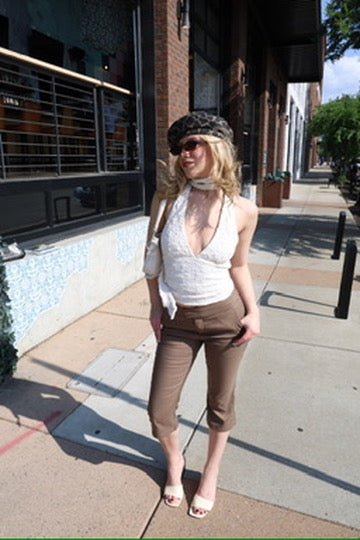 Esme Halter Top Cream