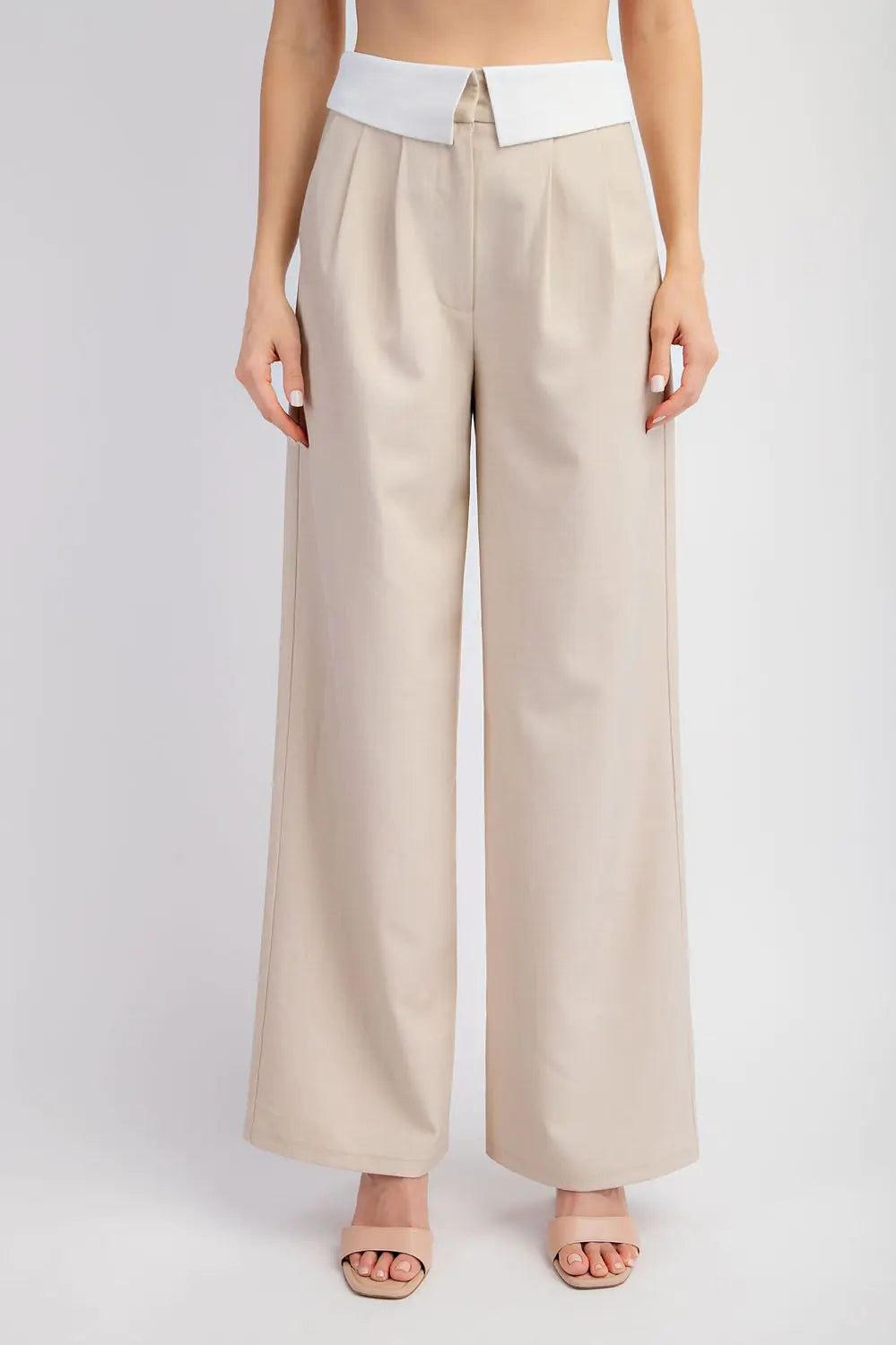 Emmeline Folded Waist Trousers