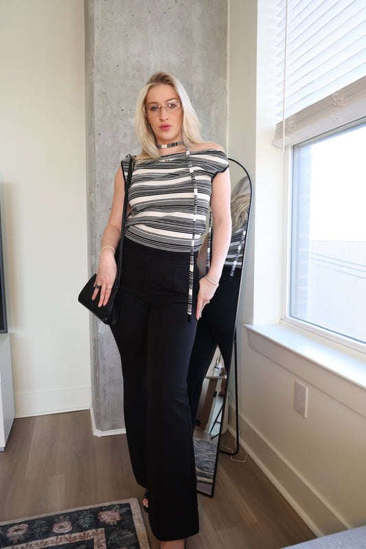Henrietta Pintuck Trousers