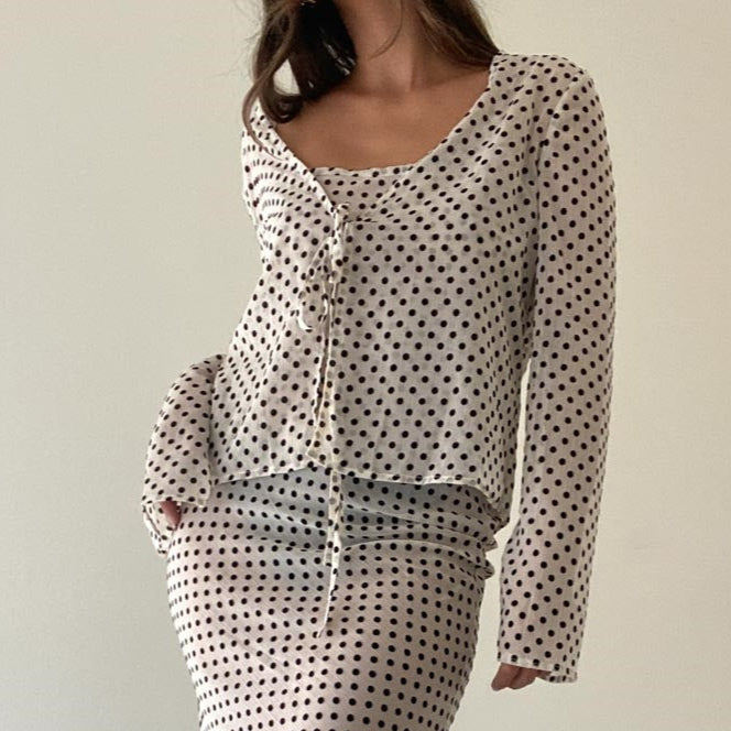 Lottie Polka Dot Top