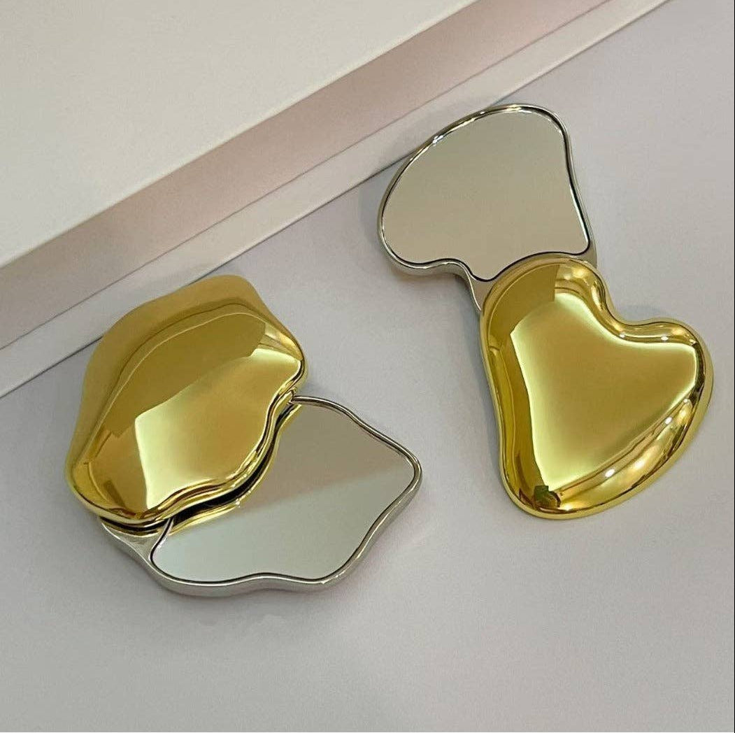 Heart Compact Mirror